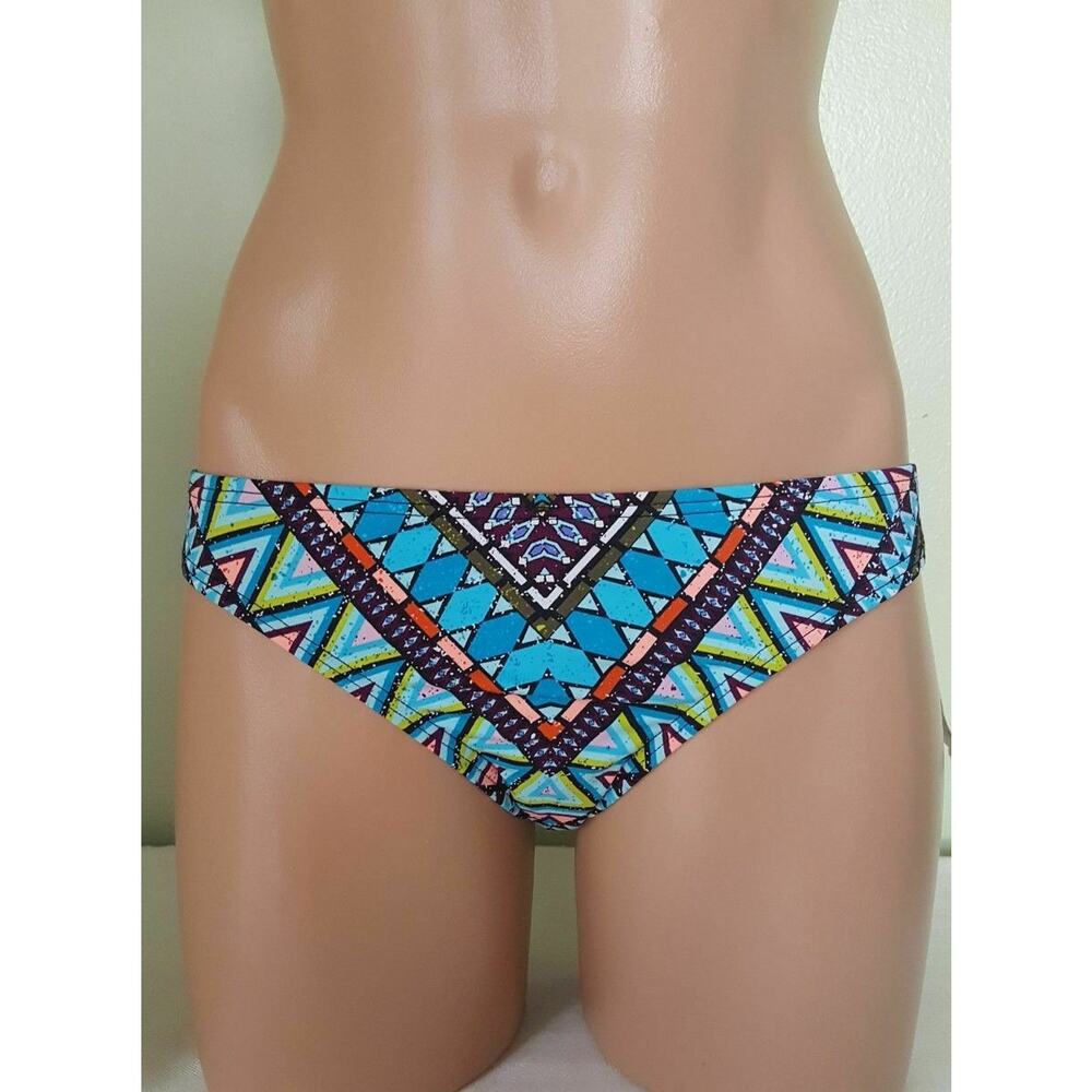 Bar III Tribal Vibes bikini swimsuit bottom XS
